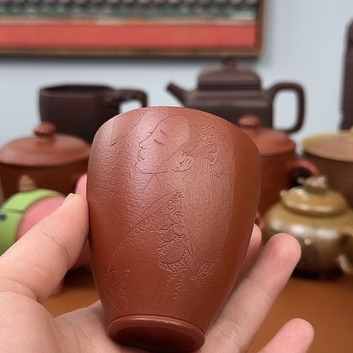 宜兴紫砂主人杯杯