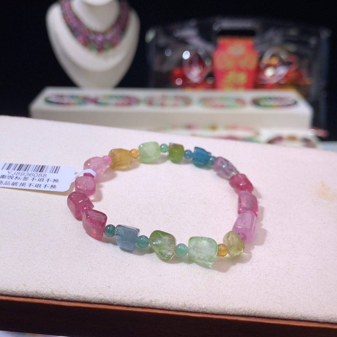 碧玺手链未镶嵌碧玺