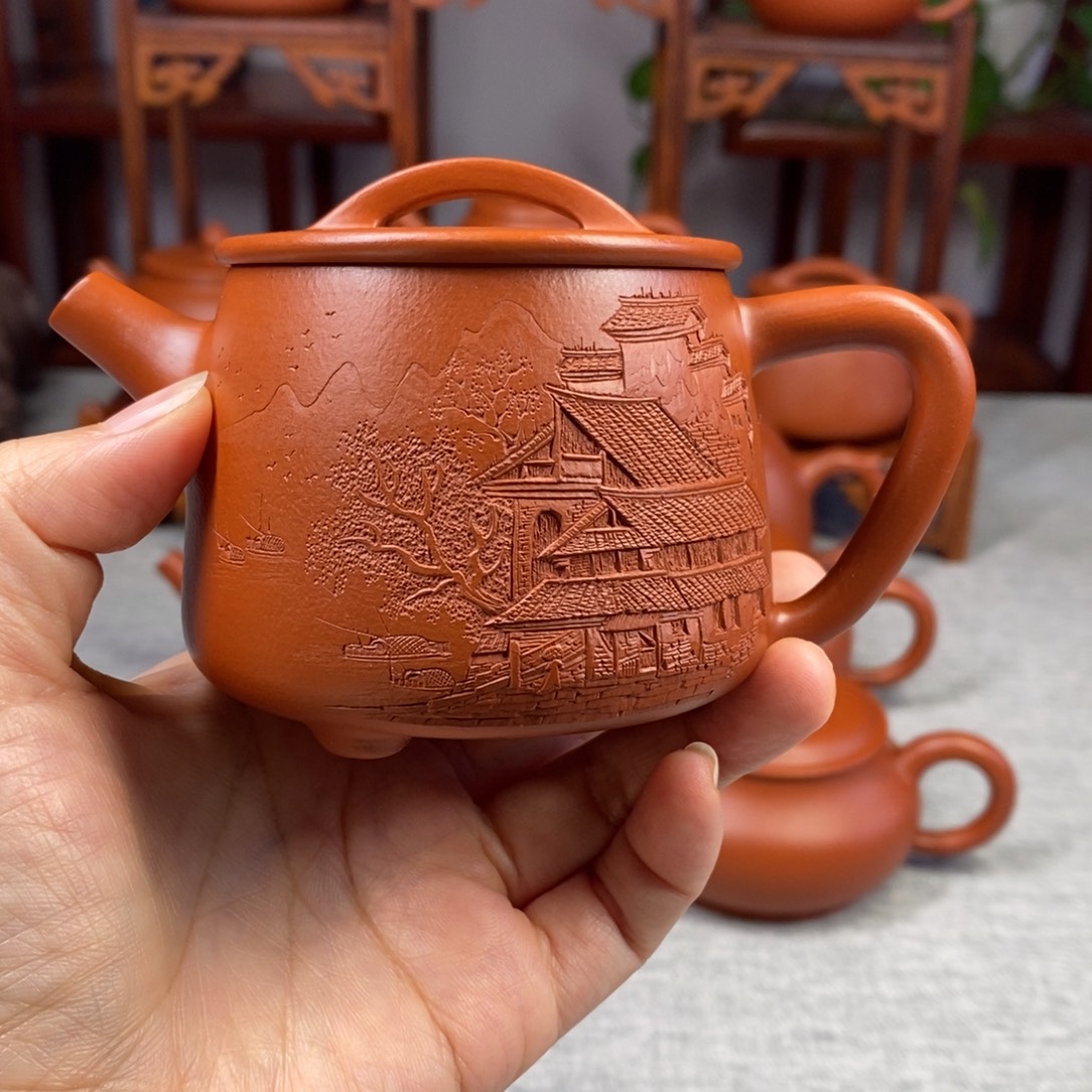 赵***生紫砂茶壶180毫升全手工