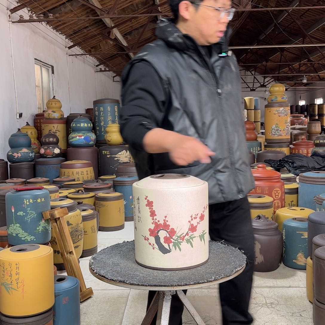 紫砂茶叶罐茶叶罐