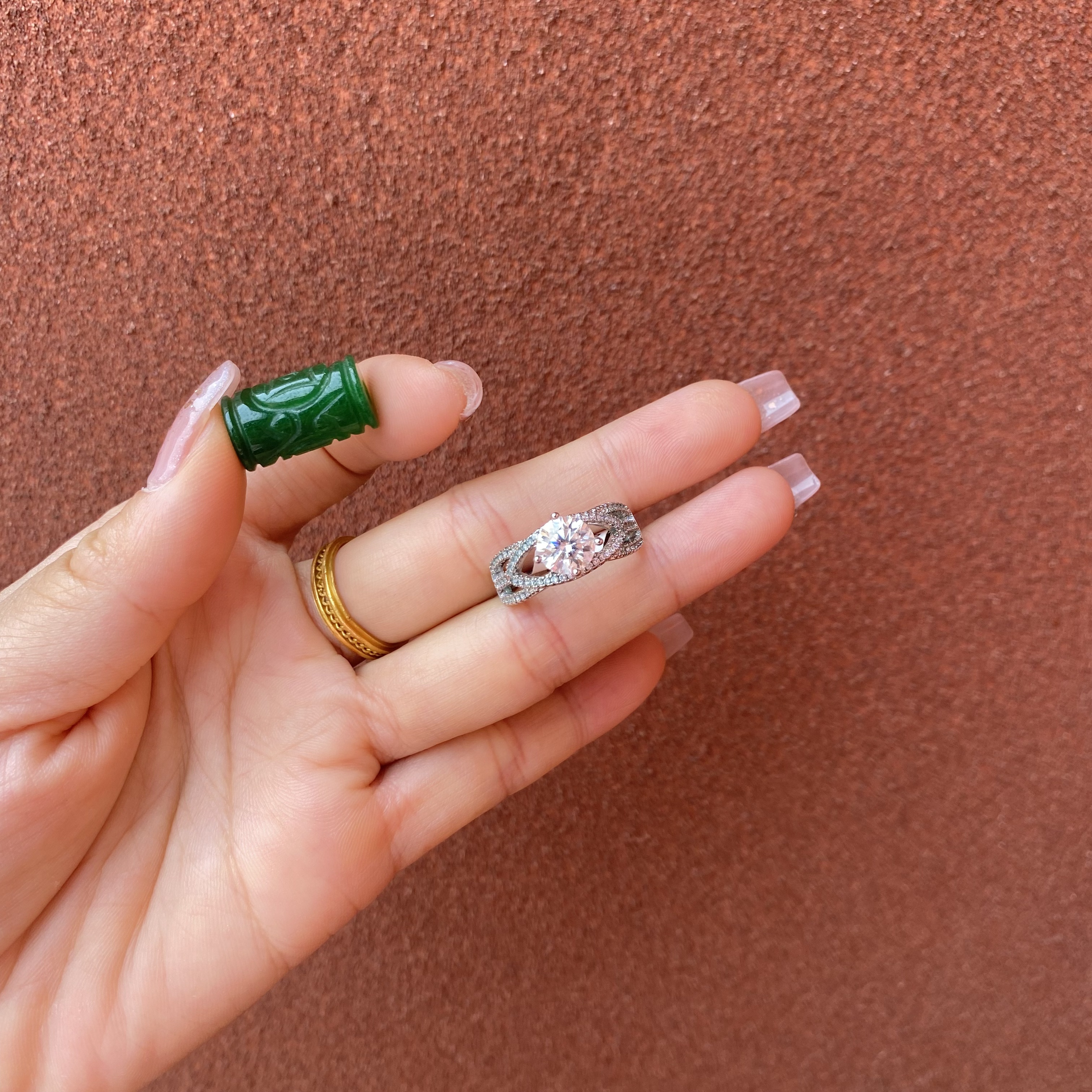 339-镶嵌公主戒指