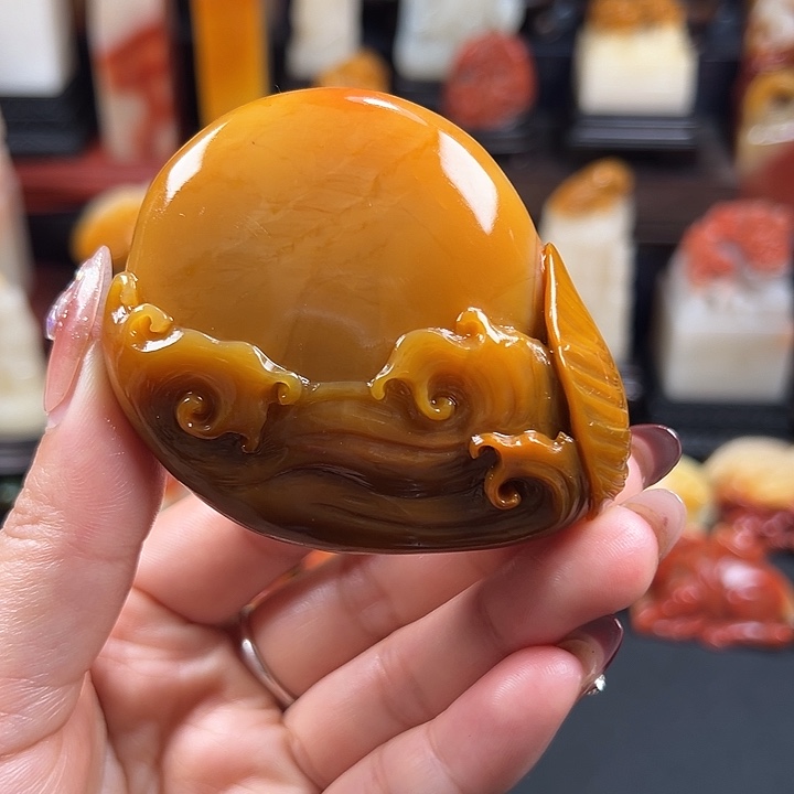 寿山石老性芙蓉石