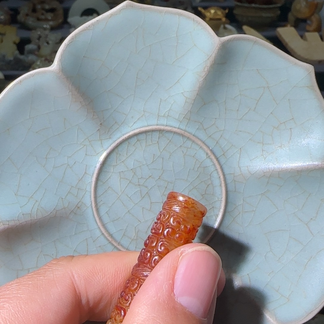 摆件逸*富贵荣华瓷器摆件