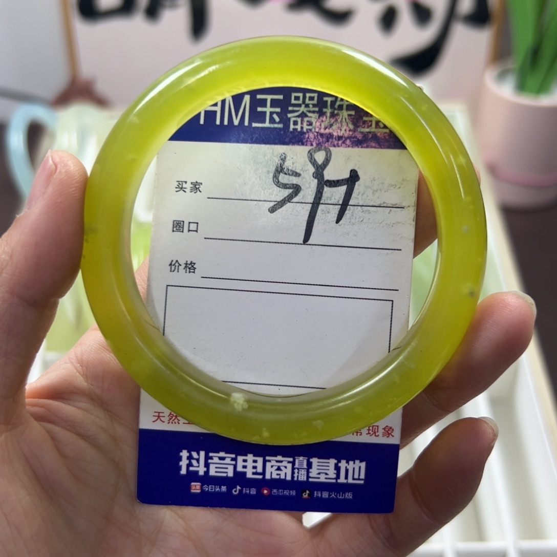 蛇纹石玉手镯未镶嵌351