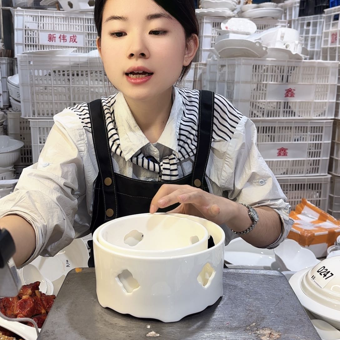 盘微瑕产品………一大一小炉