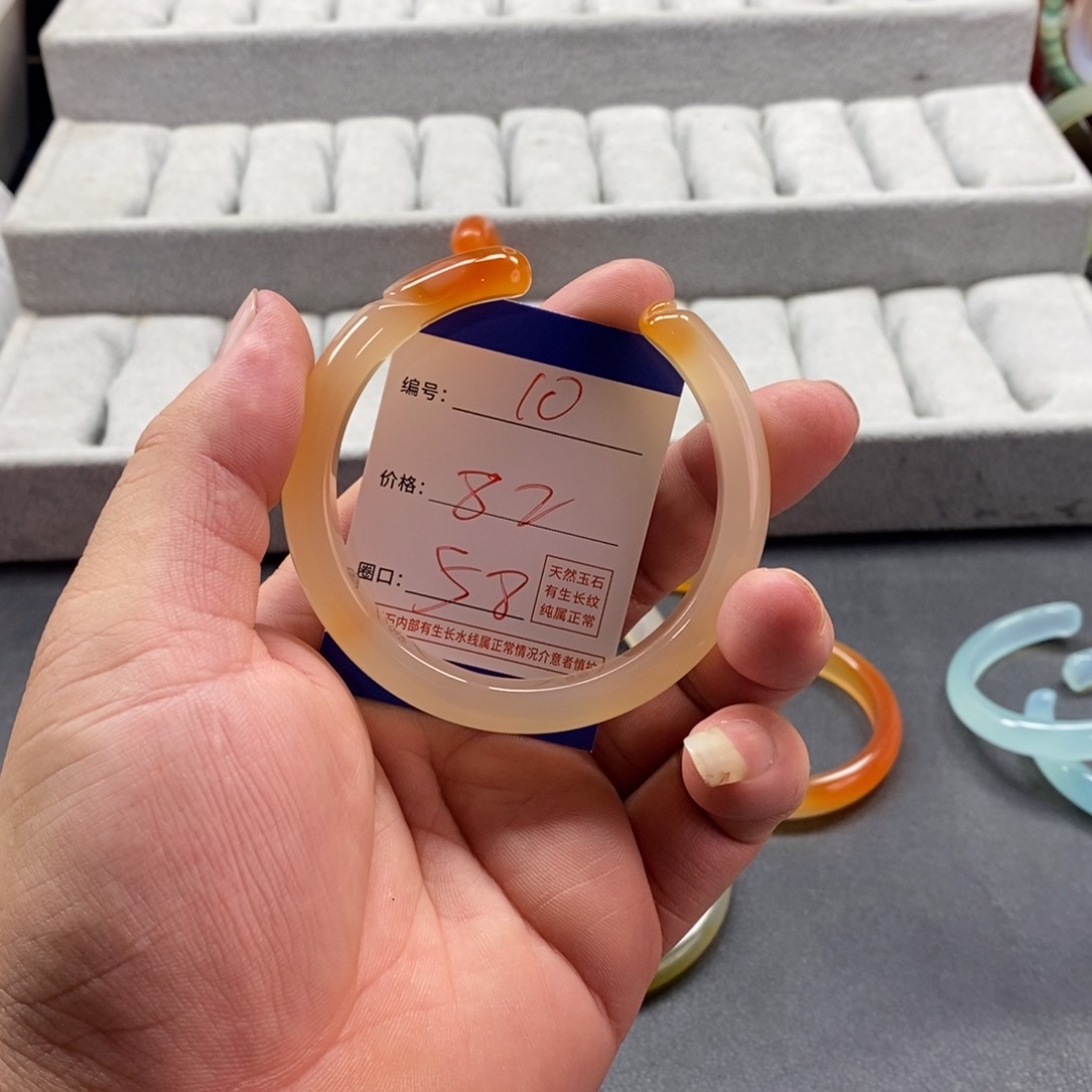 手镯玛瑙/玉髓未镶嵌10