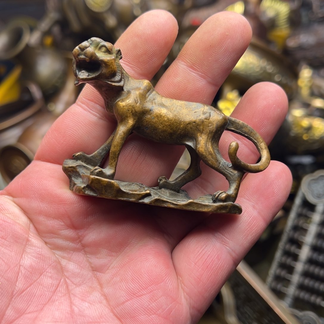 茶壶香炉铜器摆件