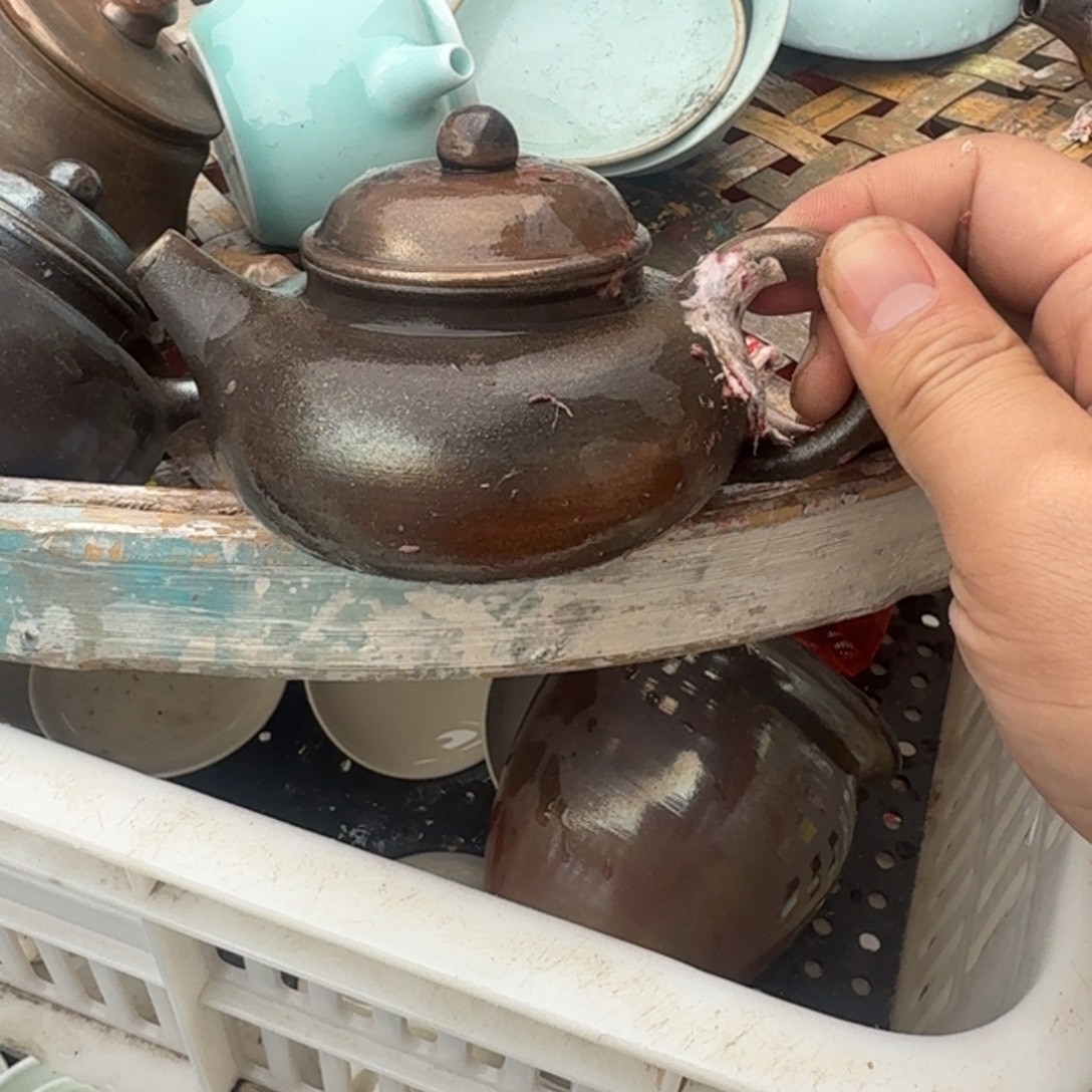 紫泥陶瓷茶具微瑕介意勿拍
