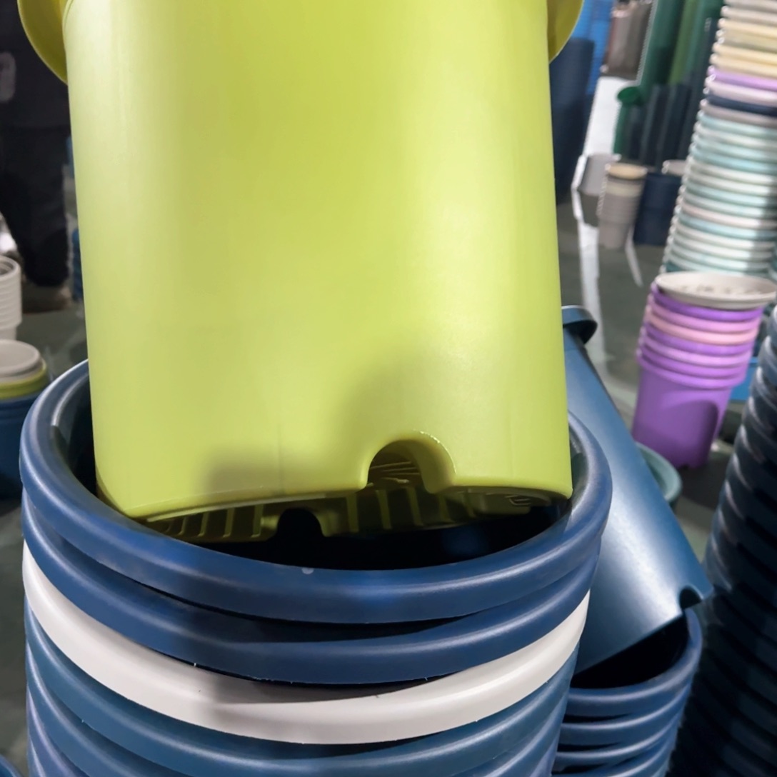 树脂四季盆8#无拖果绿微瑕3