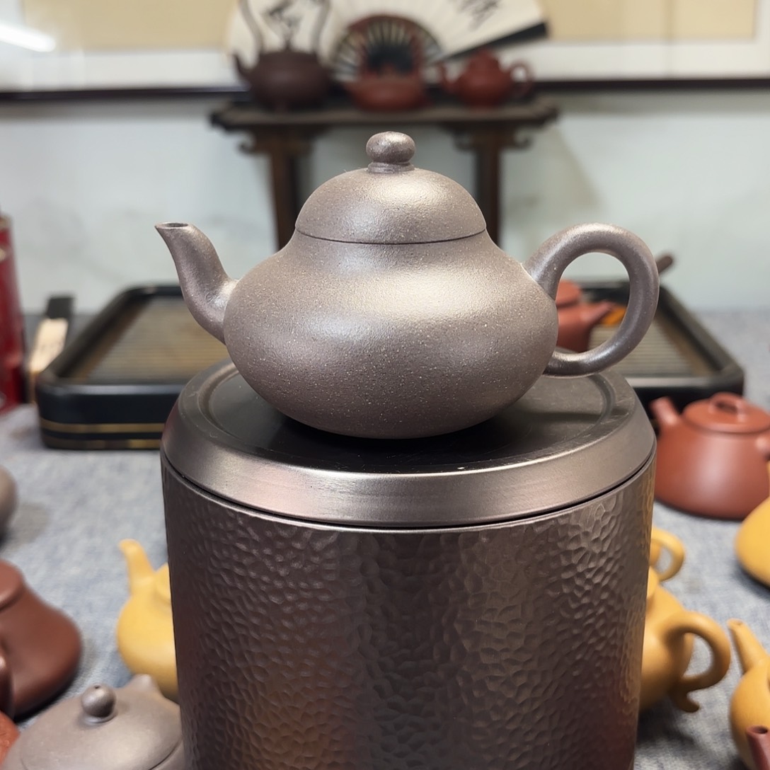 全手工天青梨型壶