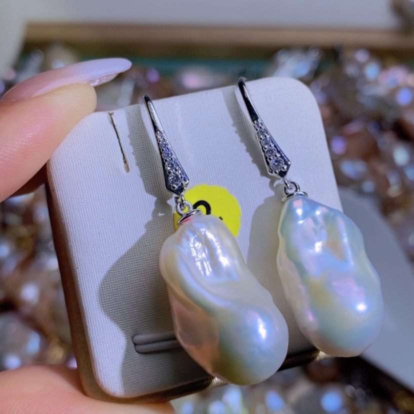 【闪购商品】合金淡水珍珠天然珍珠（微瑕）