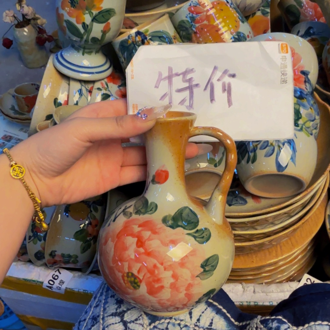 瓷片景德镇陶瓷手工手绘