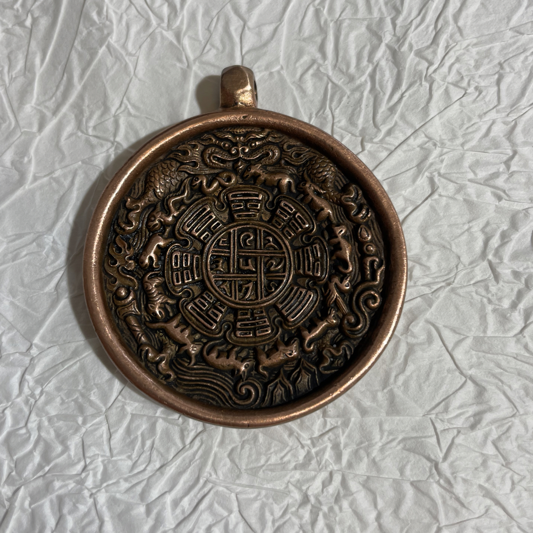 奸雄   九宫八卦牌 经典尺寸48mm 盘玩漂亮