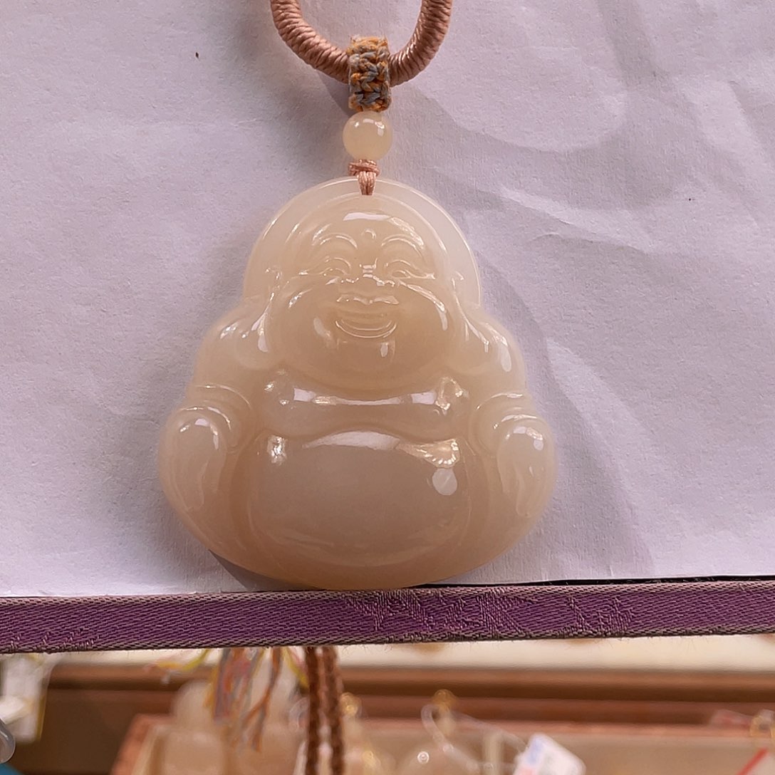 和田玉未镶嵌吊坠(不含链)