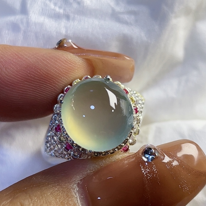 吐***8定制翡翠未镶嵌965558555588