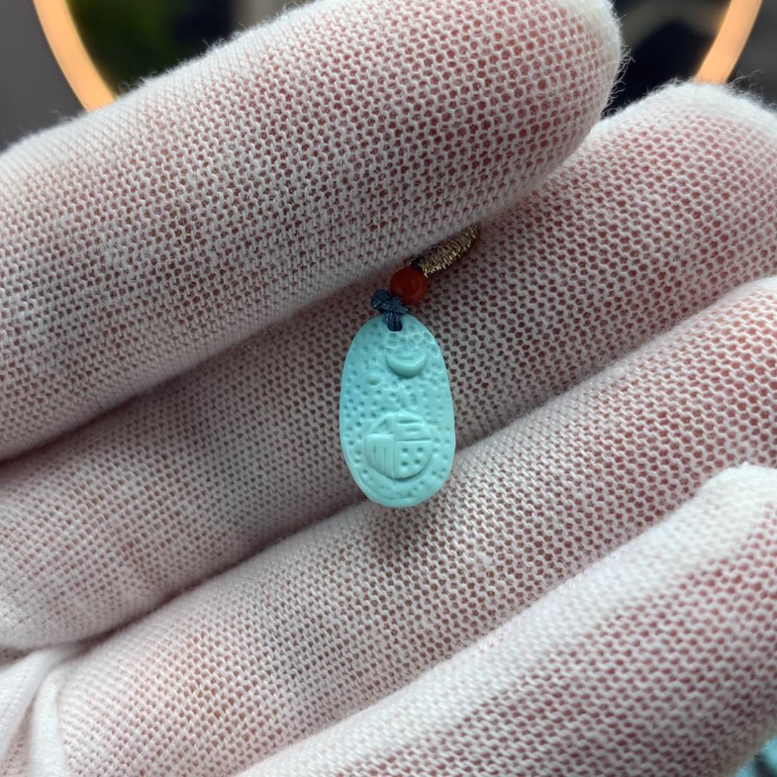 绿松石挂件未镶嵌