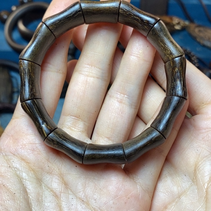 香榧木L*竹节手手串手链