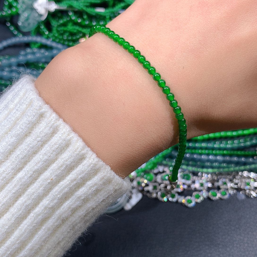 翡翠戒指未镶嵌天然翡翠