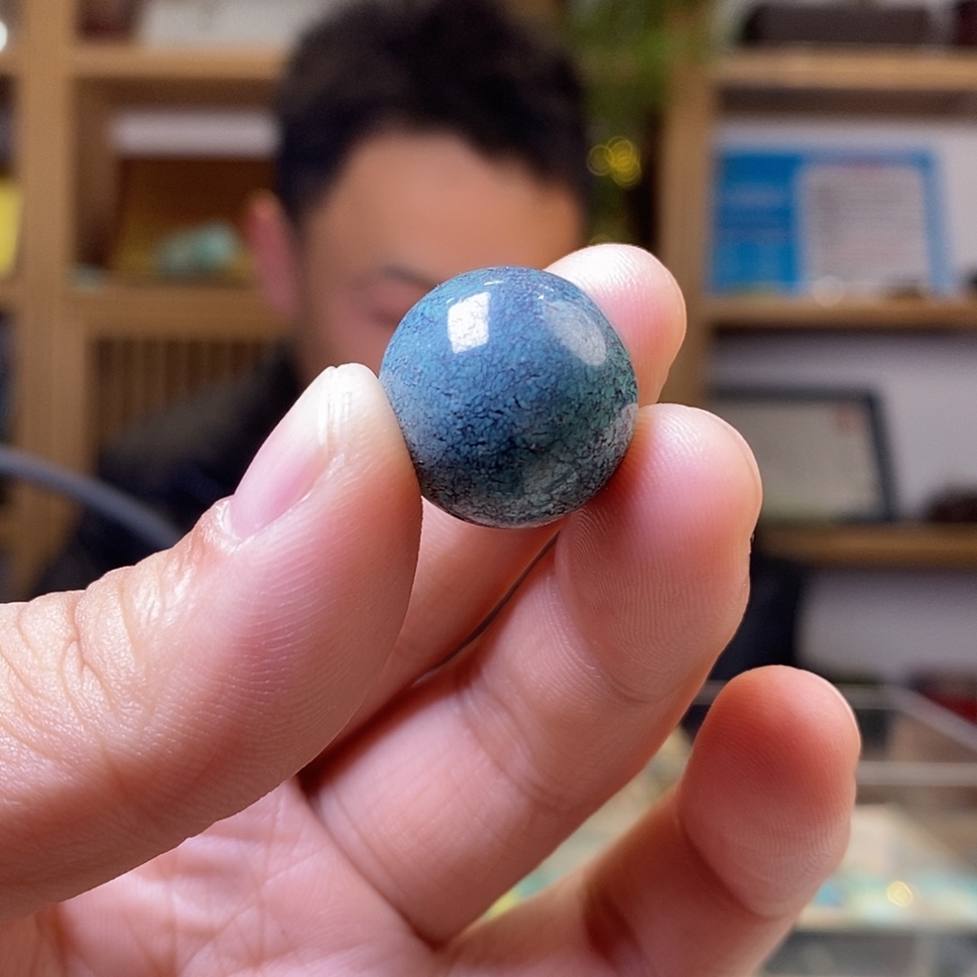 绿松石未镶嵌圆珠