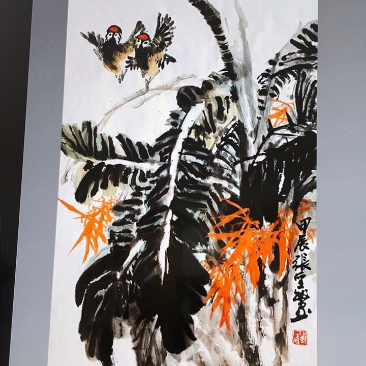 国画张圣敏先生作品纯手绘