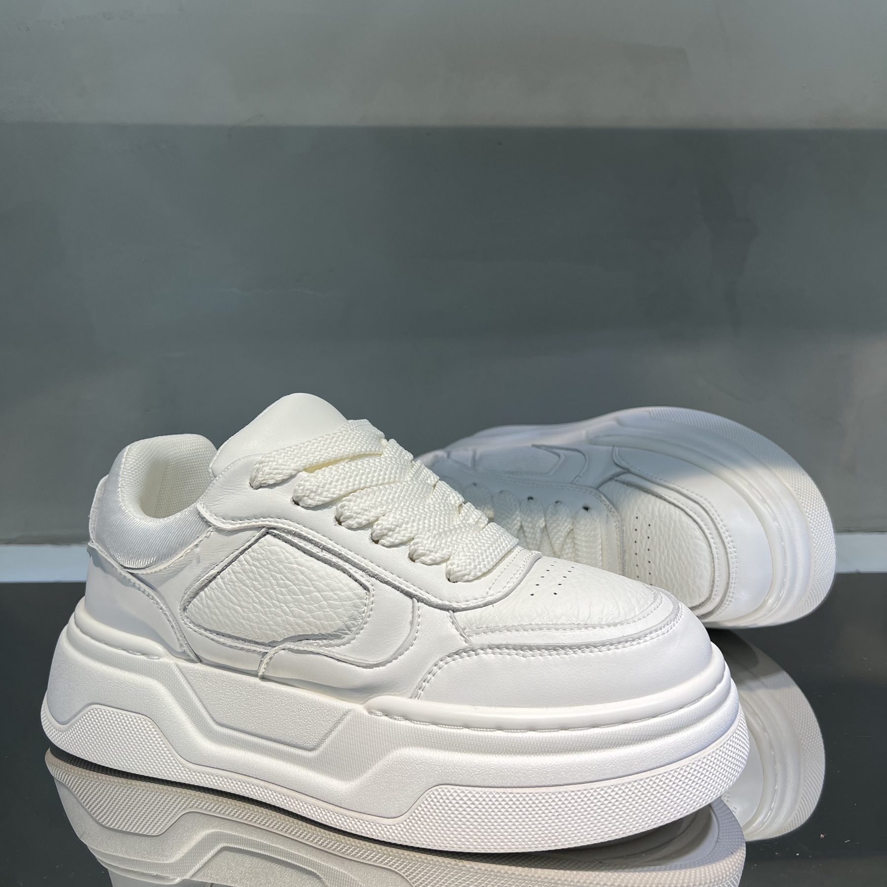 秋冬新款潮流加绒加厚休闲厚底男时尚百搭运动休闲鞋HY1328