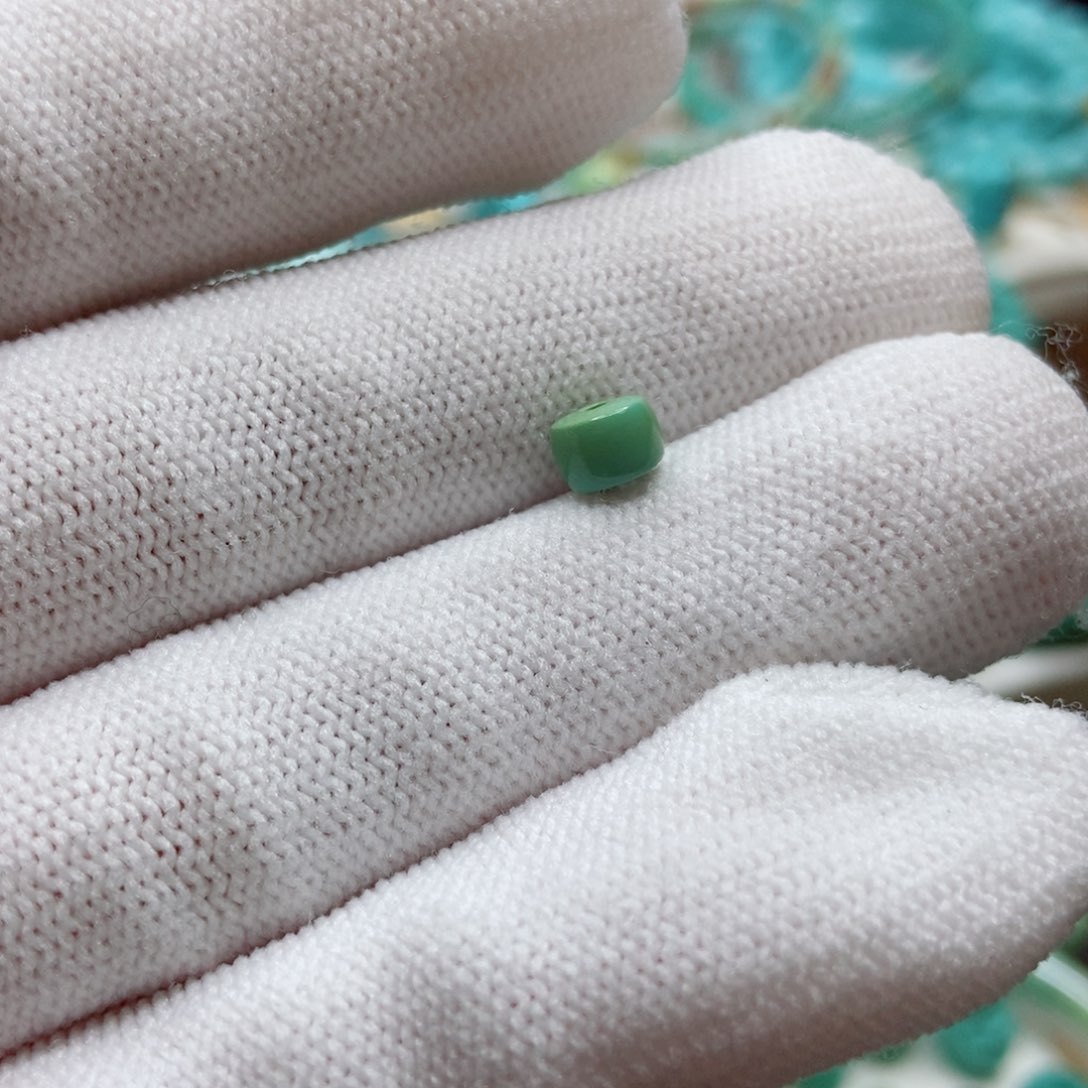 绿松石珠子5.7未镶嵌