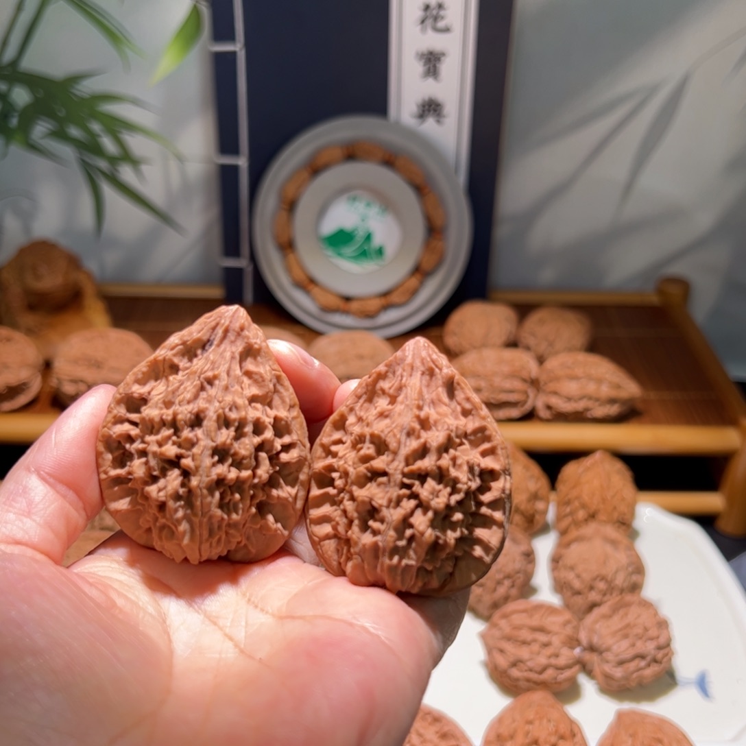 把件文玩核桃火凤鸡心体验