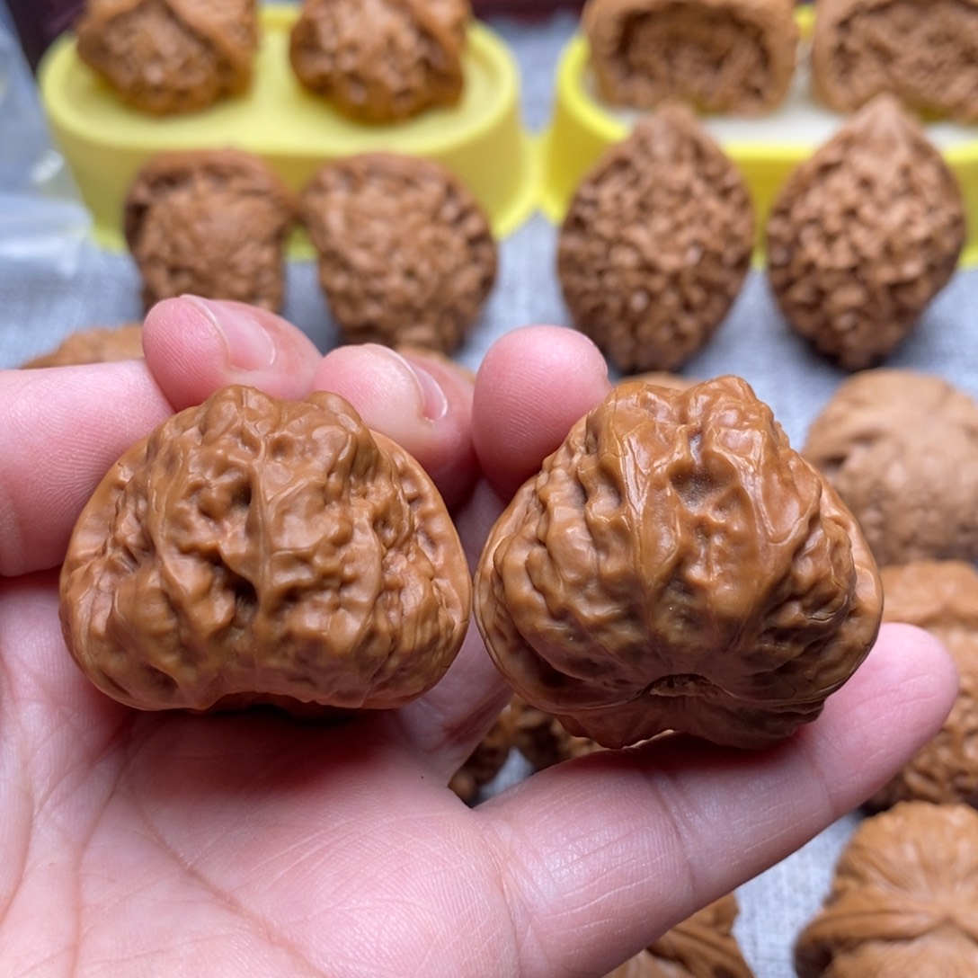 文玩核桃把件37.5精品延庆蛙