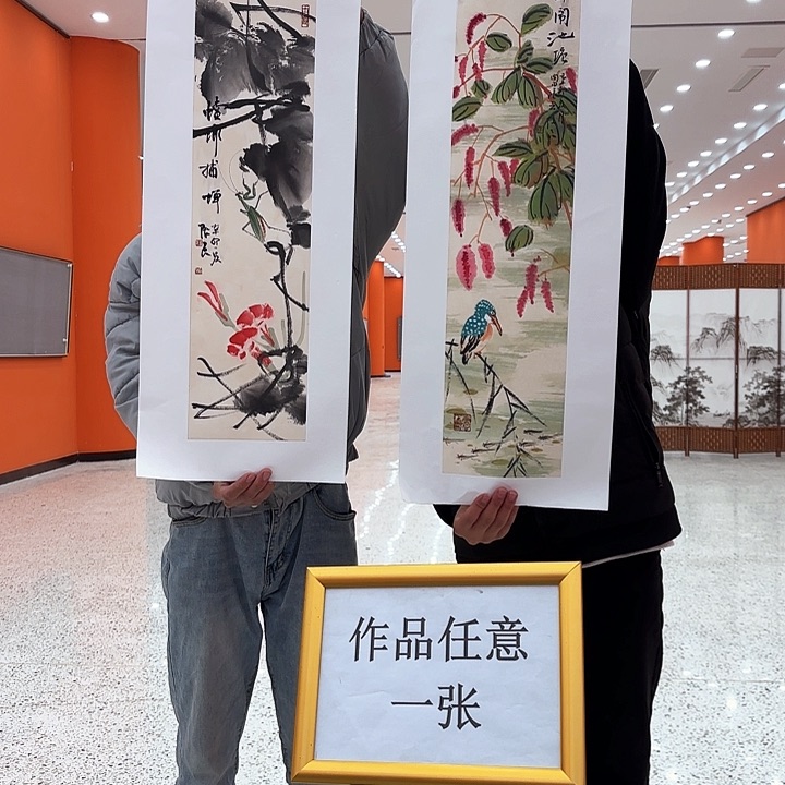 国画李陈良老先生晚年展览原作