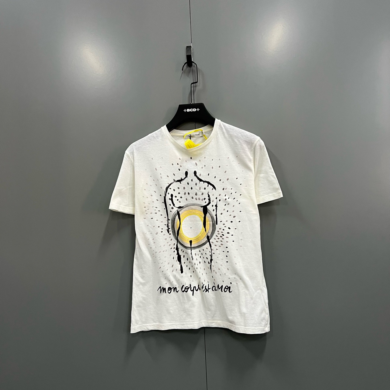 （bb）108 Dior 迪奥 米色图案印花短袖 L码/95新/6500/303997