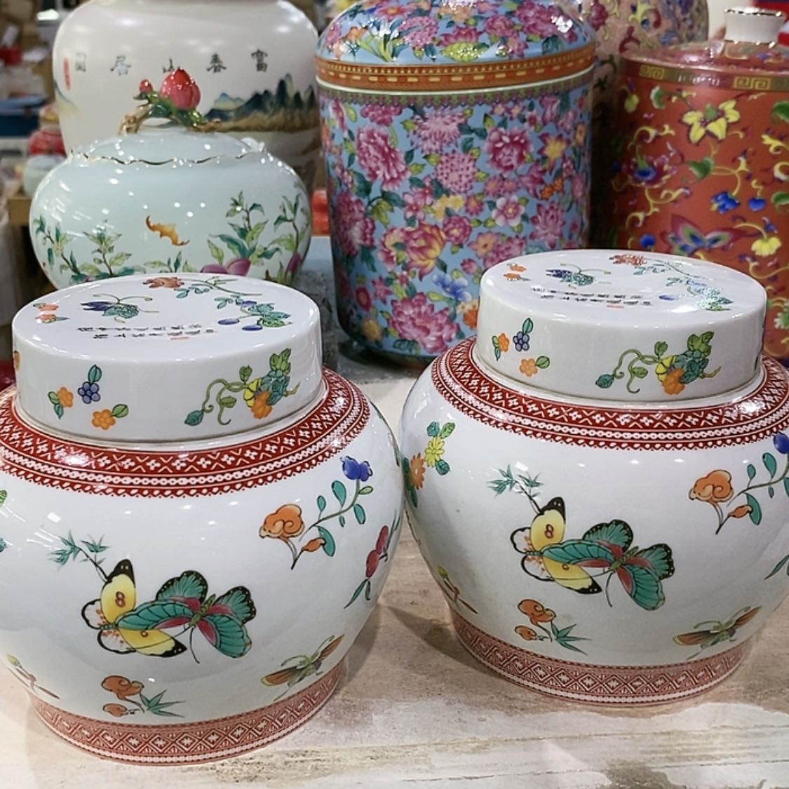 【闪购商品】罐陶瓷茶叶罐密封罐