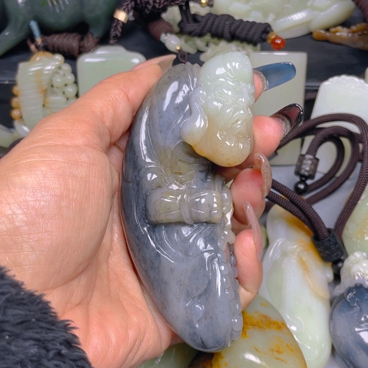 和田玉挂件未镶嵌