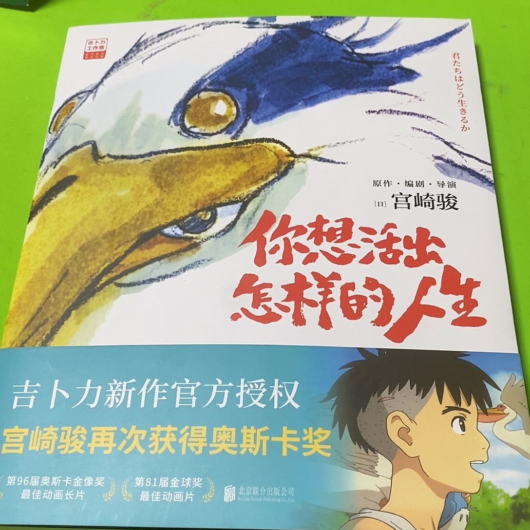 你想活出怎样的人生？宫崎骏。
