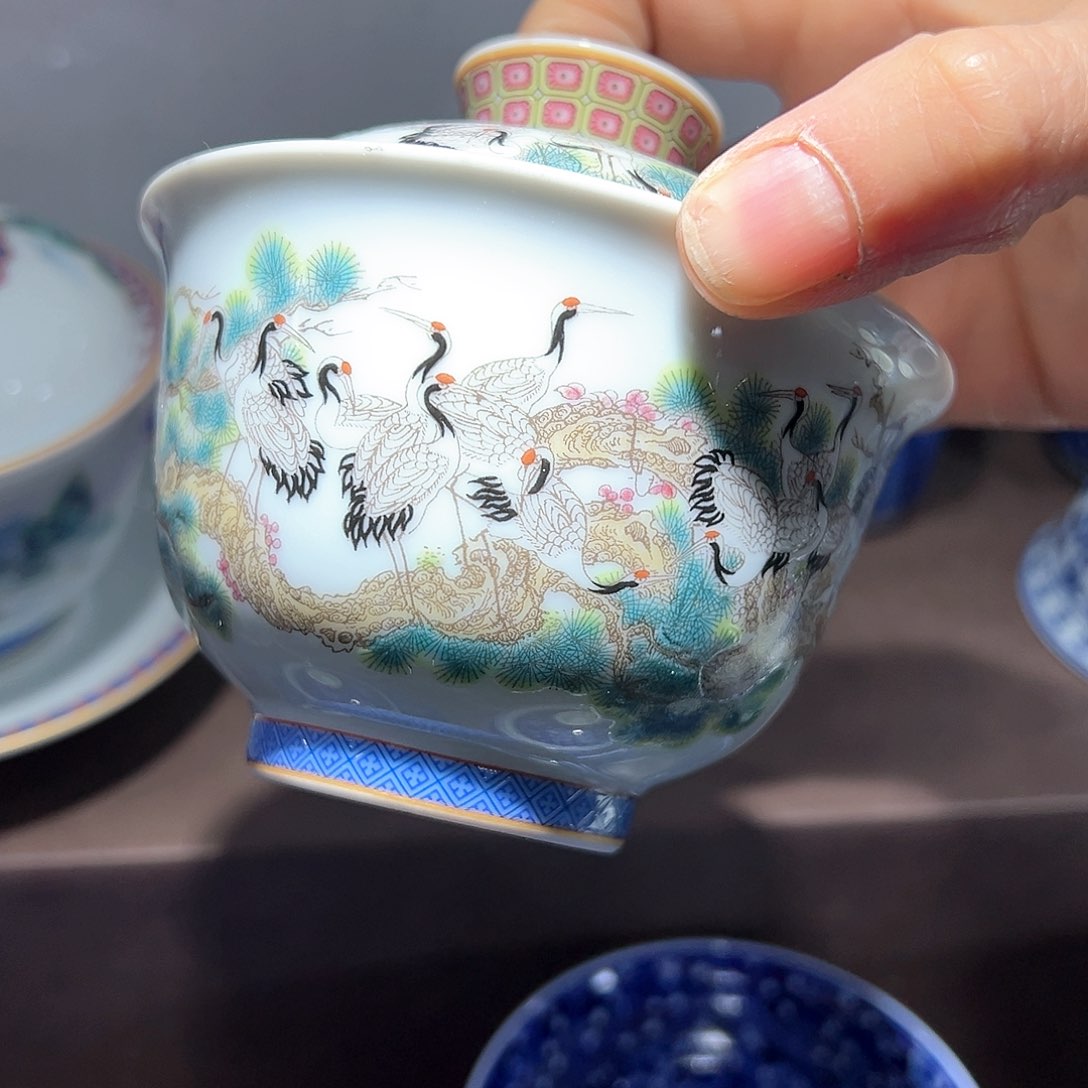 盖碗全场七景德镇景德镇窑炉窑