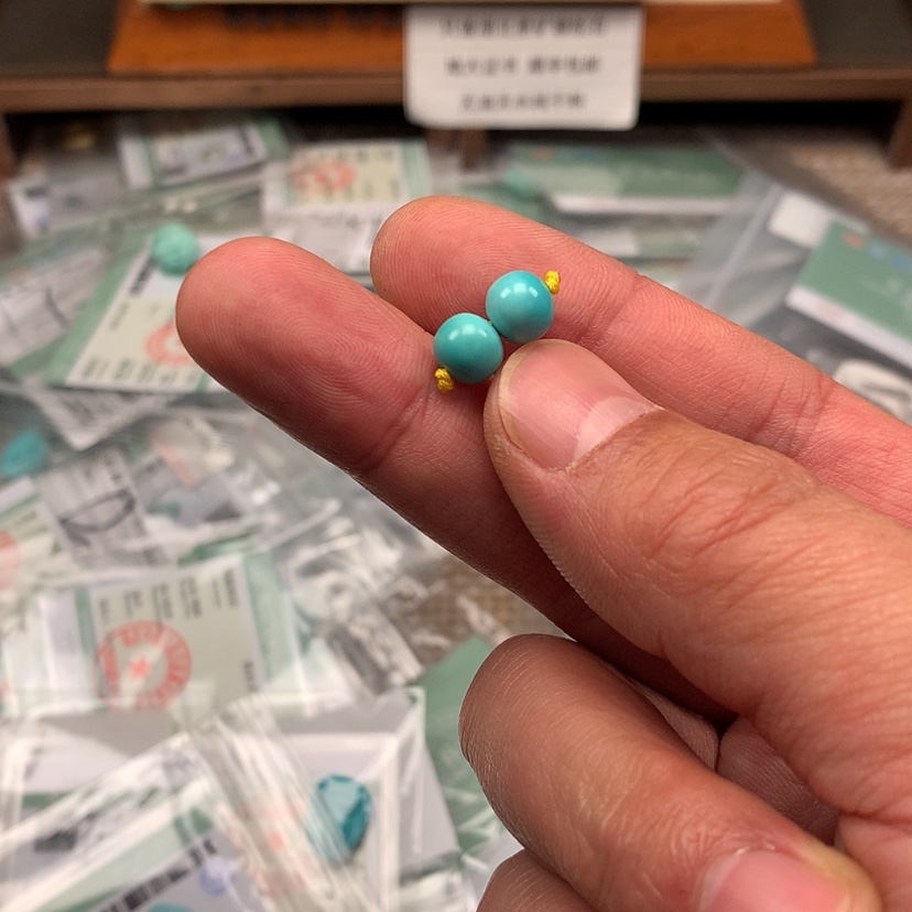 【闪购商品】未镶嵌绿松石颈饰19