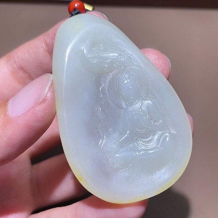 和田玉颈饰未镶嵌Y