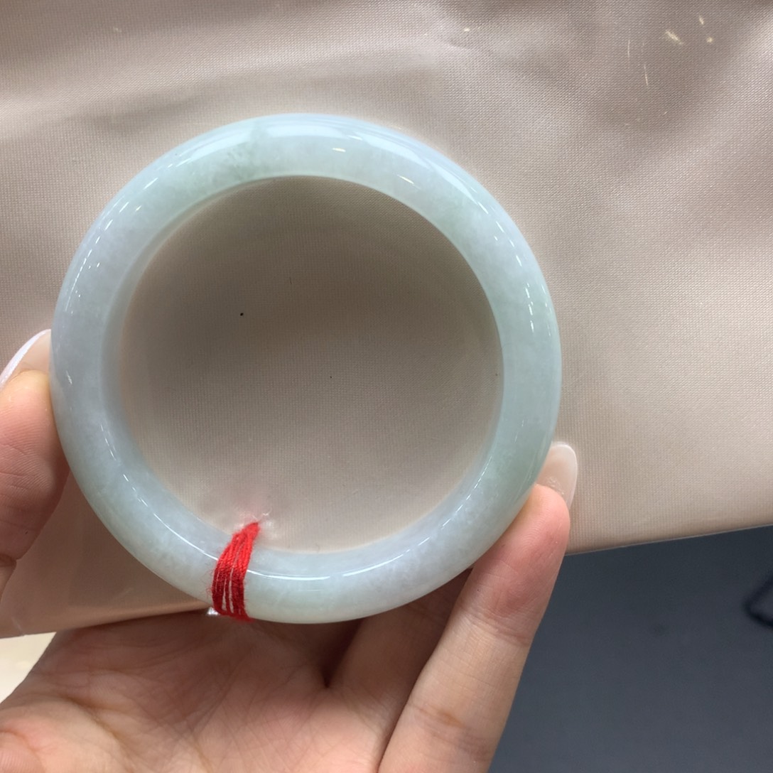 翡翠未镶嵌手镯54 55