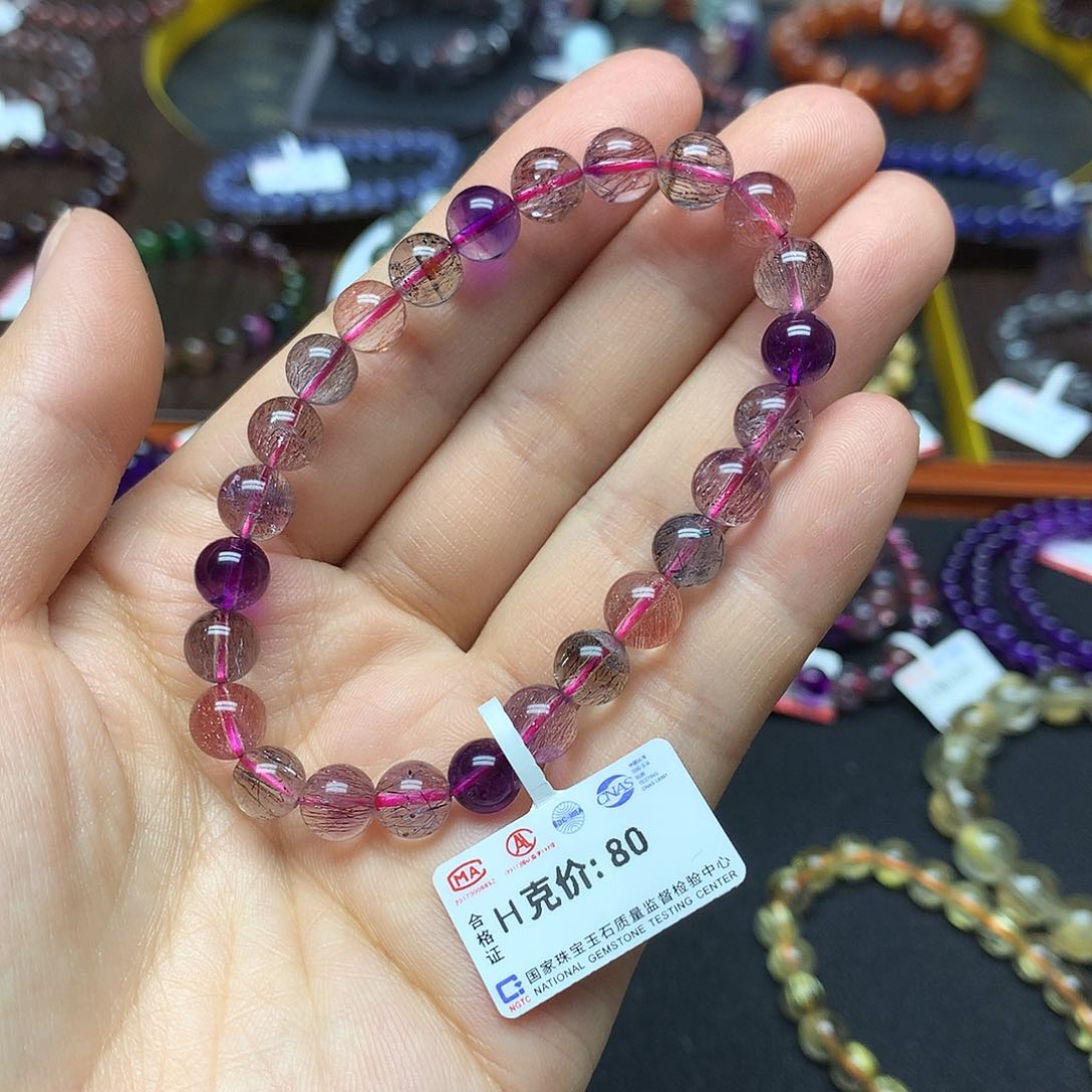 水晶手串未镶嵌手链