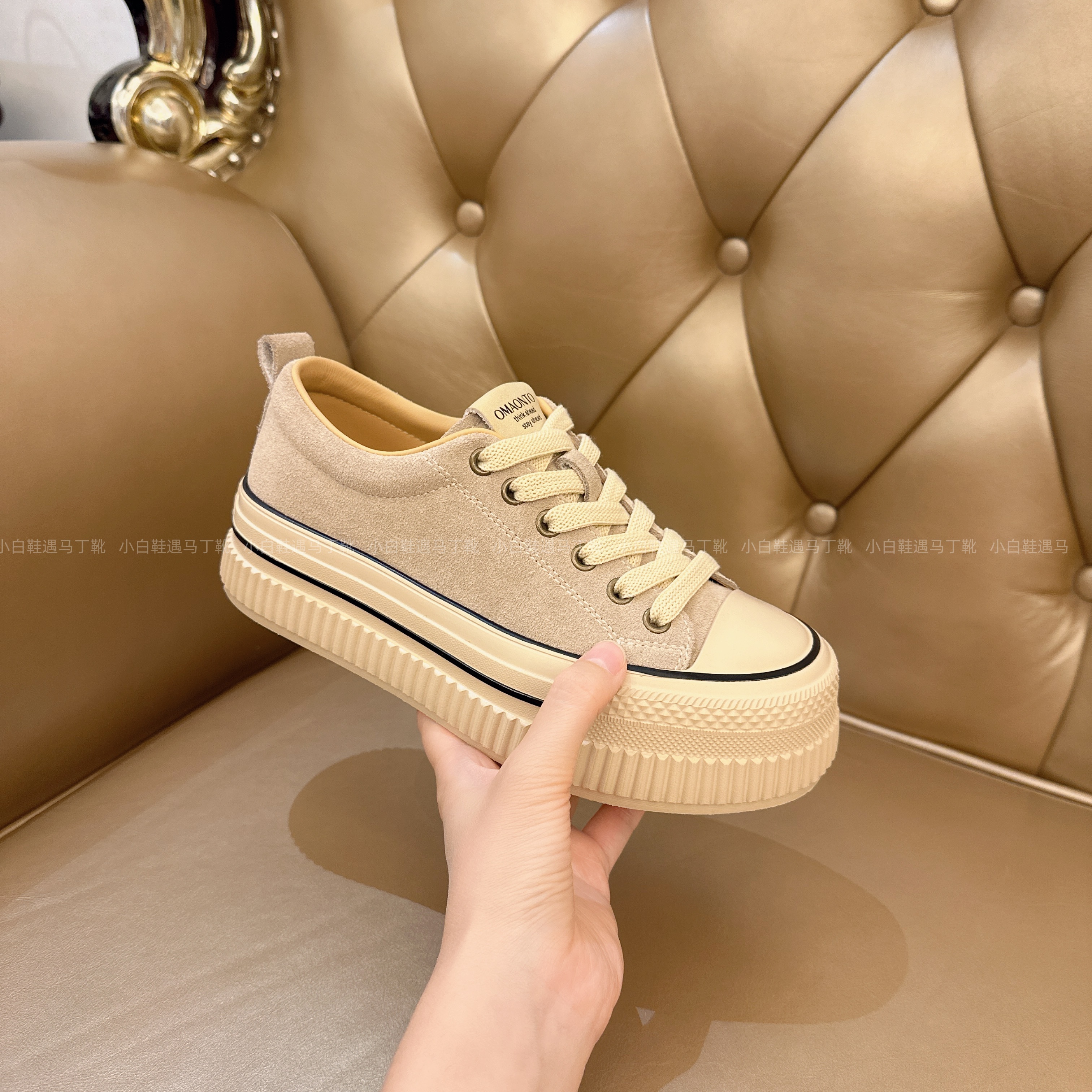 【秋冬上新】三代升级款饼干鞋运动百搭系带女鞋软底休闲板鞋低帮