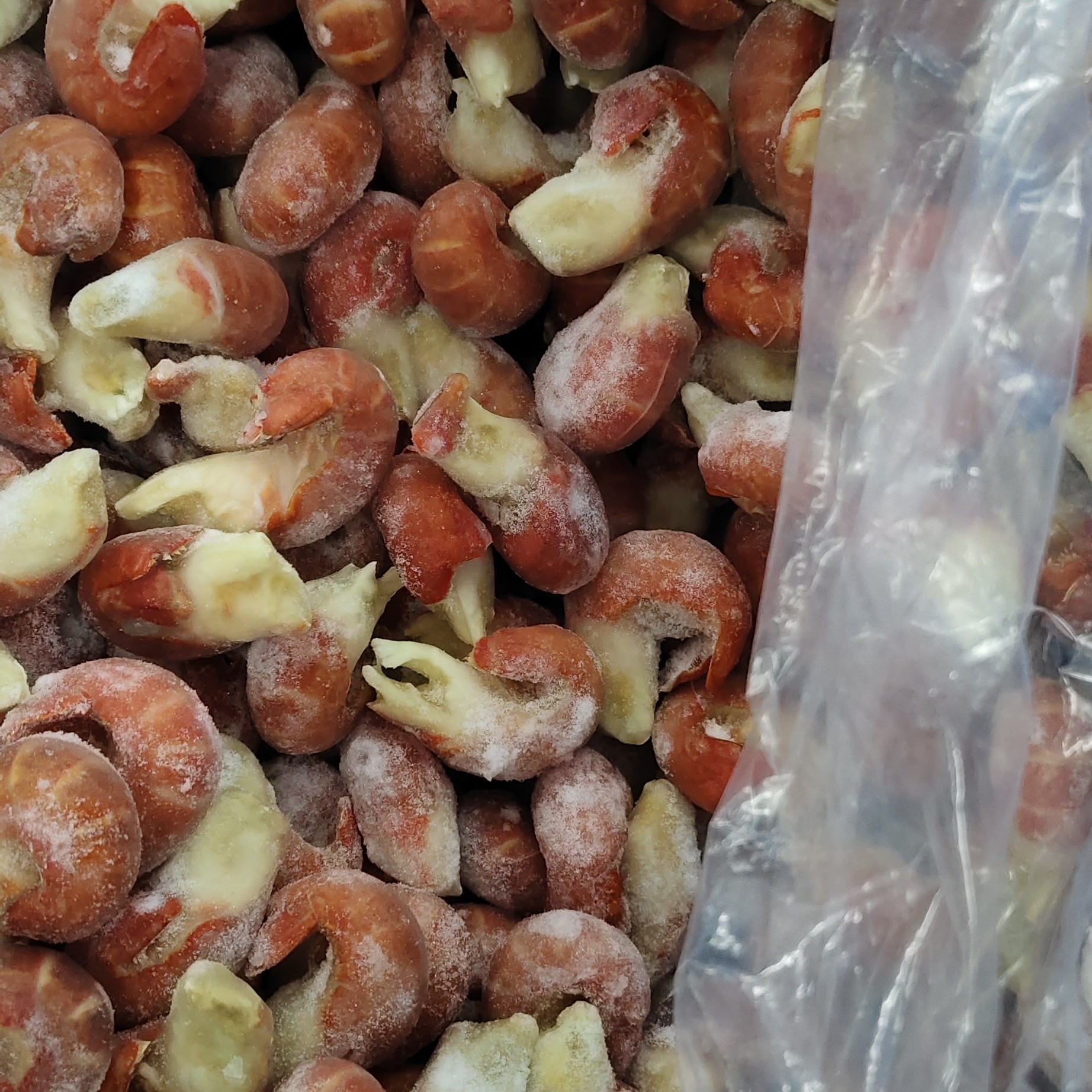 大号虾尾一公斤70元500克