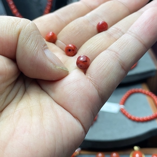 南红玛瑙单珠7多样性发一未镶嵌