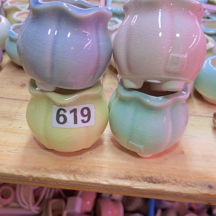 陶瓷花盆当场凑满12包邮