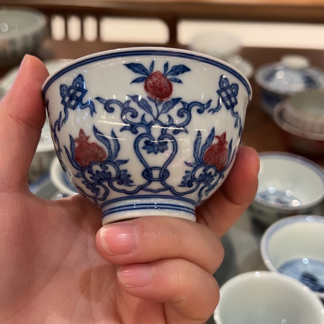 微瑕臻玉古坊原矿釉里红