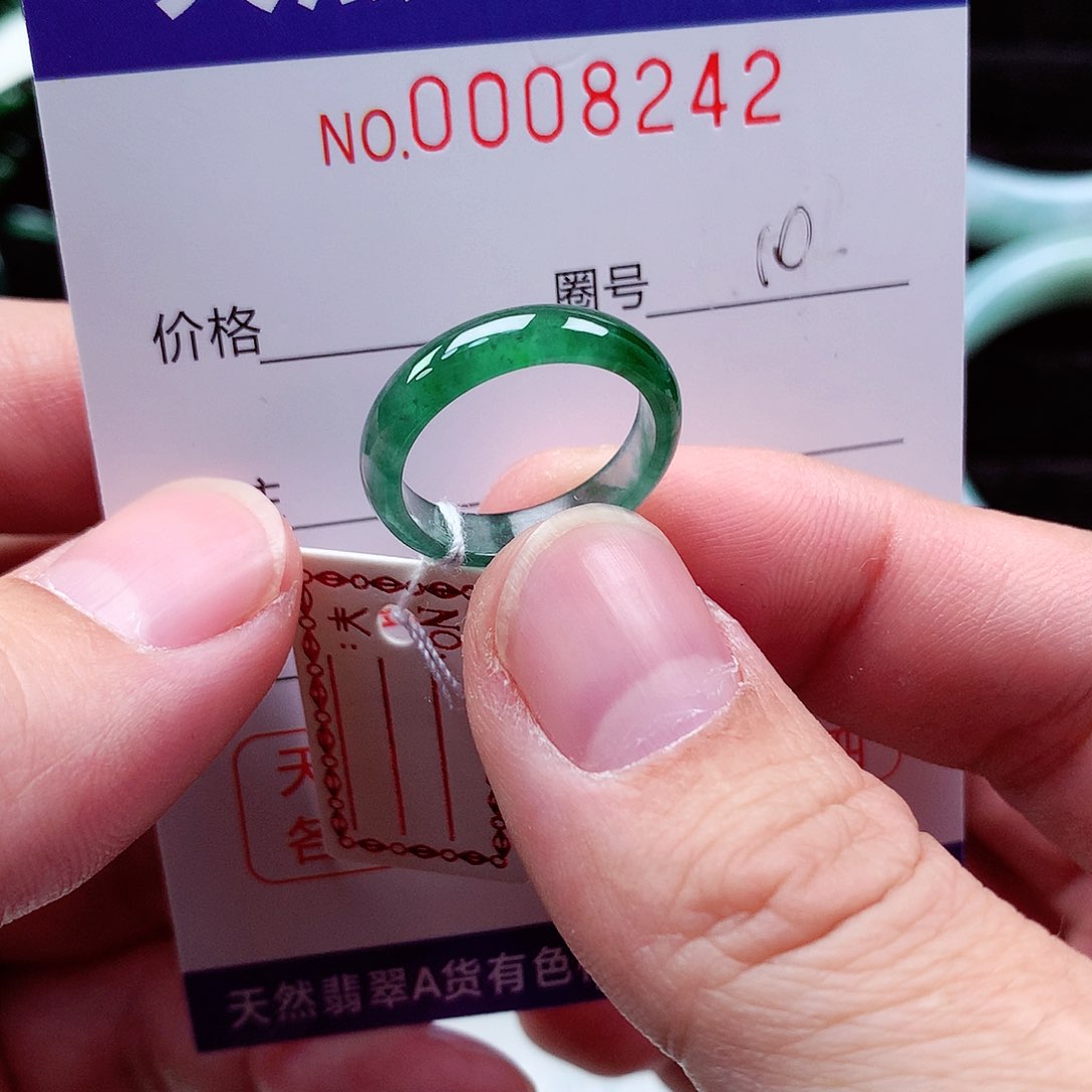 【闪购商品】翡翠戒指未镶嵌天然