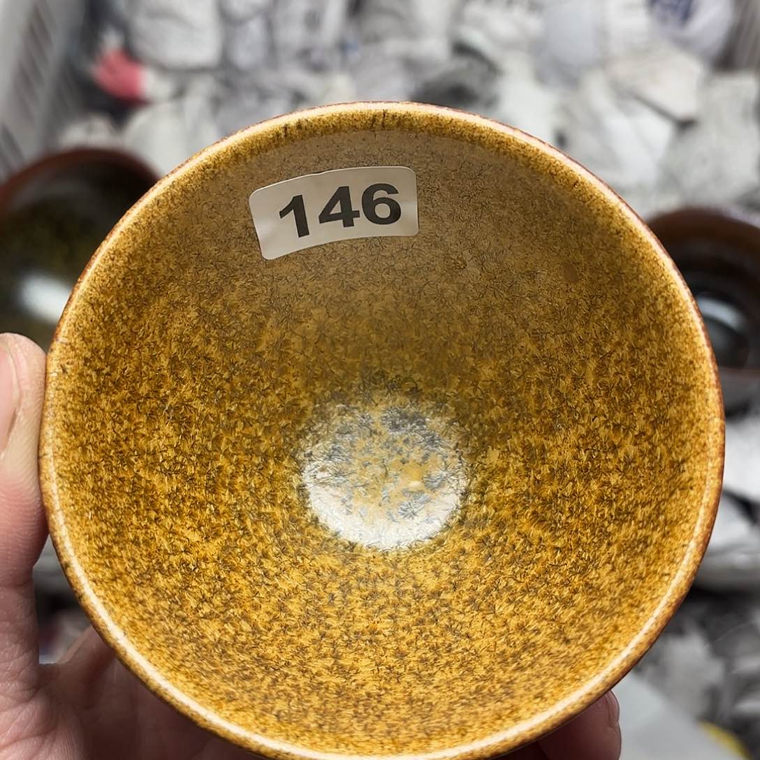 茶盏微瑕建盏主人杯一只