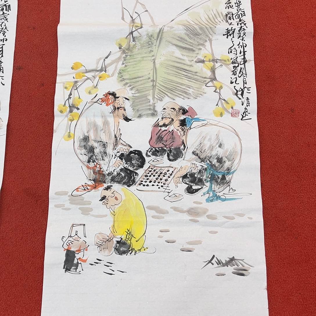 国画手绘国画作品