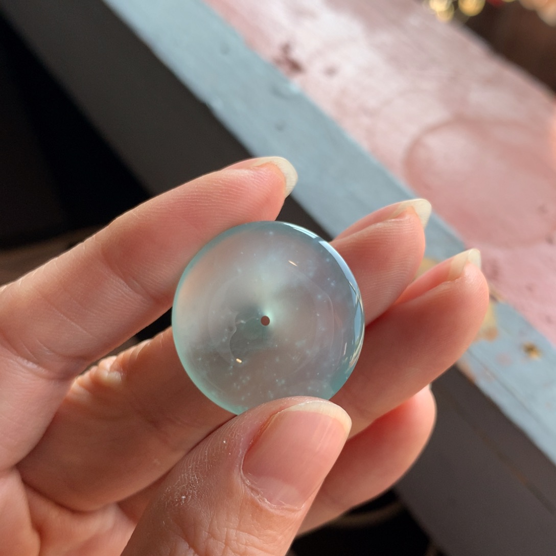 翡翠颈饰未镶嵌天然缅甸翡翠吊坠26.5-5.5