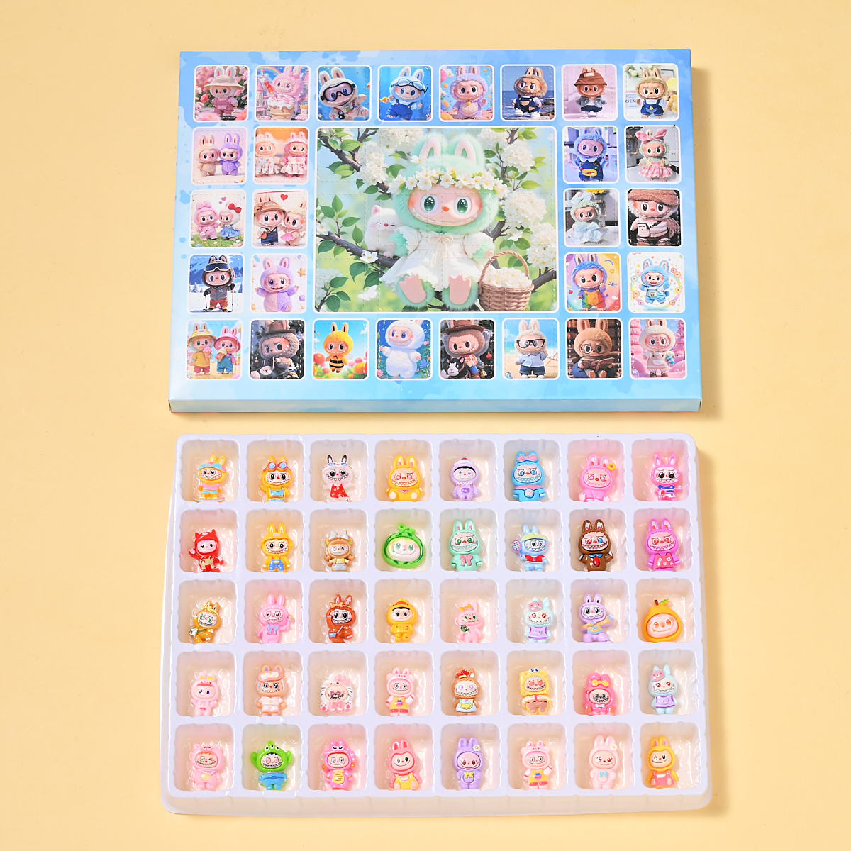 40洞啦不不盲盒洞洞乐儿童礼物公仔戳戳乐摆摊玩具班级奖励小礼品