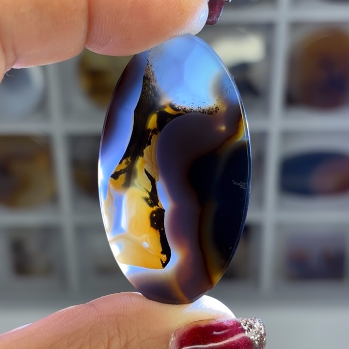 玛瑙/玉髓颈饰合金