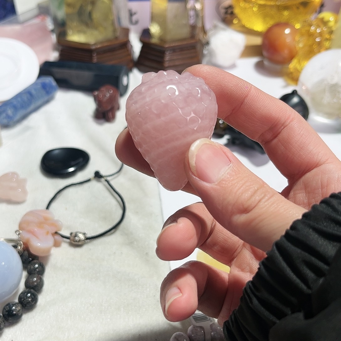 水晶天然水晶微瑕银S925镶嵌